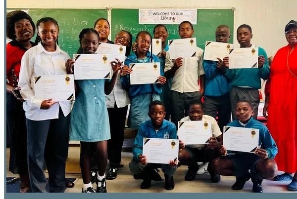 EYL Young Leaders at Christmas Tinto Primary School